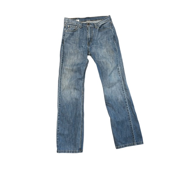 Levi's 527 Jeans Mens 30x32 Light Wash Boot Cut Denim Pants - Picture 1 of 6